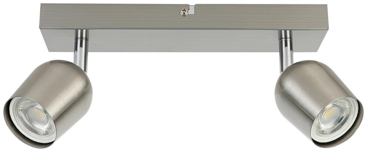 BODOVÉ SVÍTIDLO ERNESTINE - barvy chromu/barvy niklu, Romantický / Rustikální, kov/plast (26/7,5/14cm) - Mömax