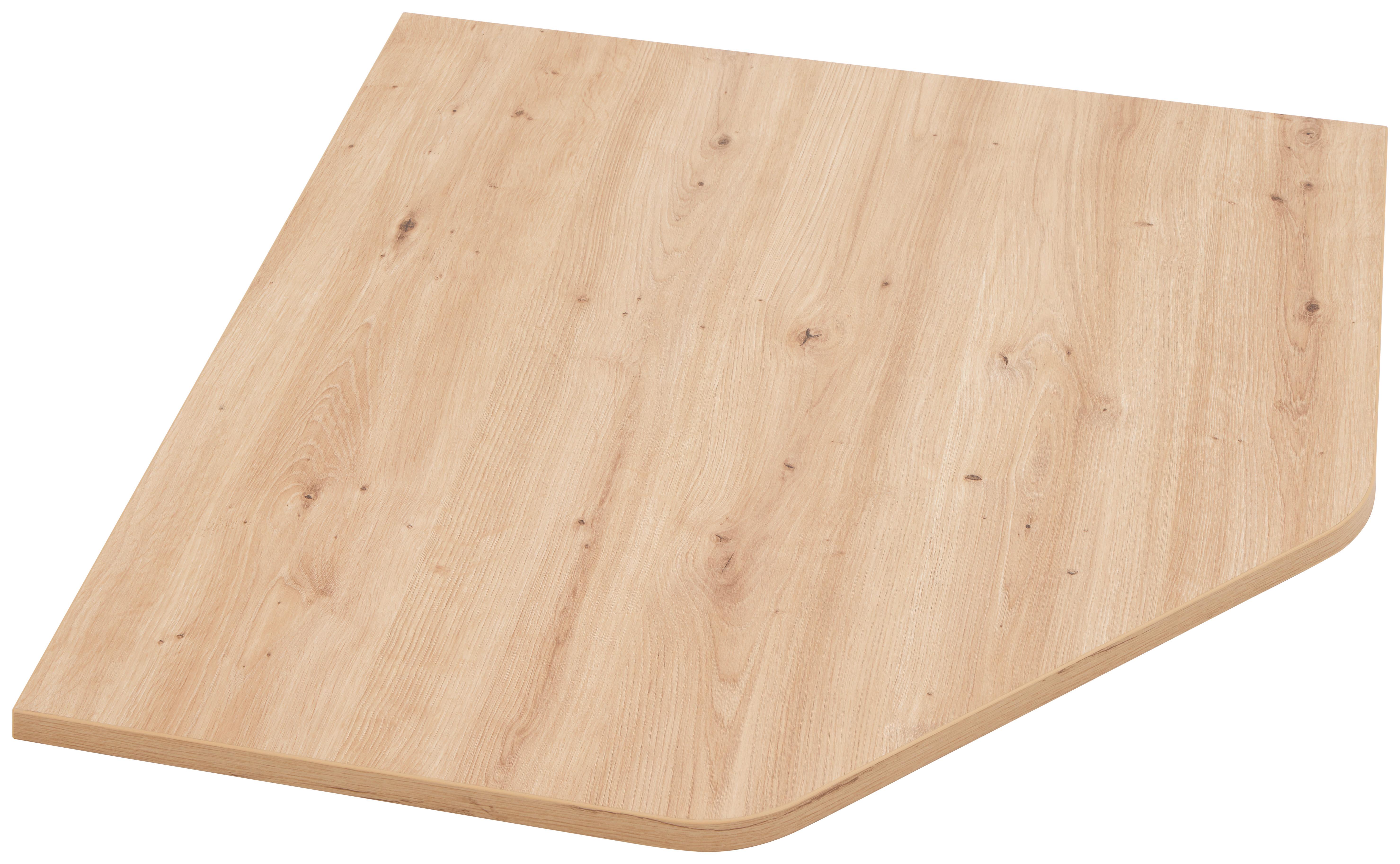 Eckverbindungsplatte B: 80 cm H: 2,2 cm Kontor K10, Eiche - Eiche Artisan, MODERN, Holzwerkstoff (80/2,2/80cm)