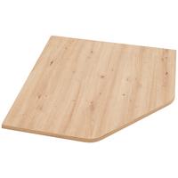 Eckverbindungsplatte B: 80 cm H: 2,2 cm Kontor K10, Eiche - Eiche Artisan, MODERN, Holzwerkstoff (80/2,2/80cm)