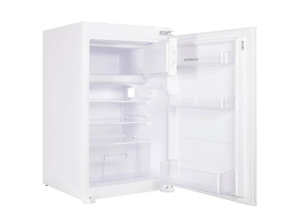 Kühlschrank Respekta Karlsson Weiß B: 54cm - Weiß, Basics, Glas/Metall (54/87,5/54,5cm) - Respekta