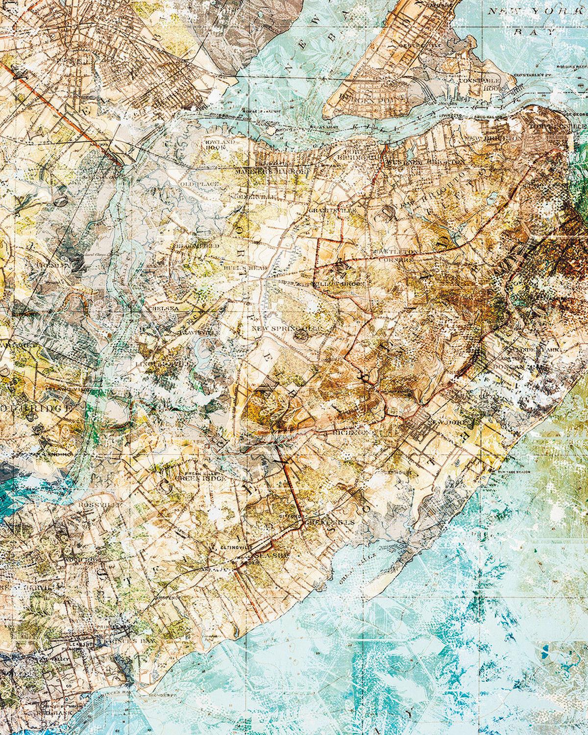 Vliestapete 6002a-Vd2 Mix Map - Design (100/250cm)