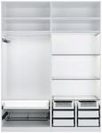 Kleiderstange Unit mit LED-Beleuchtung