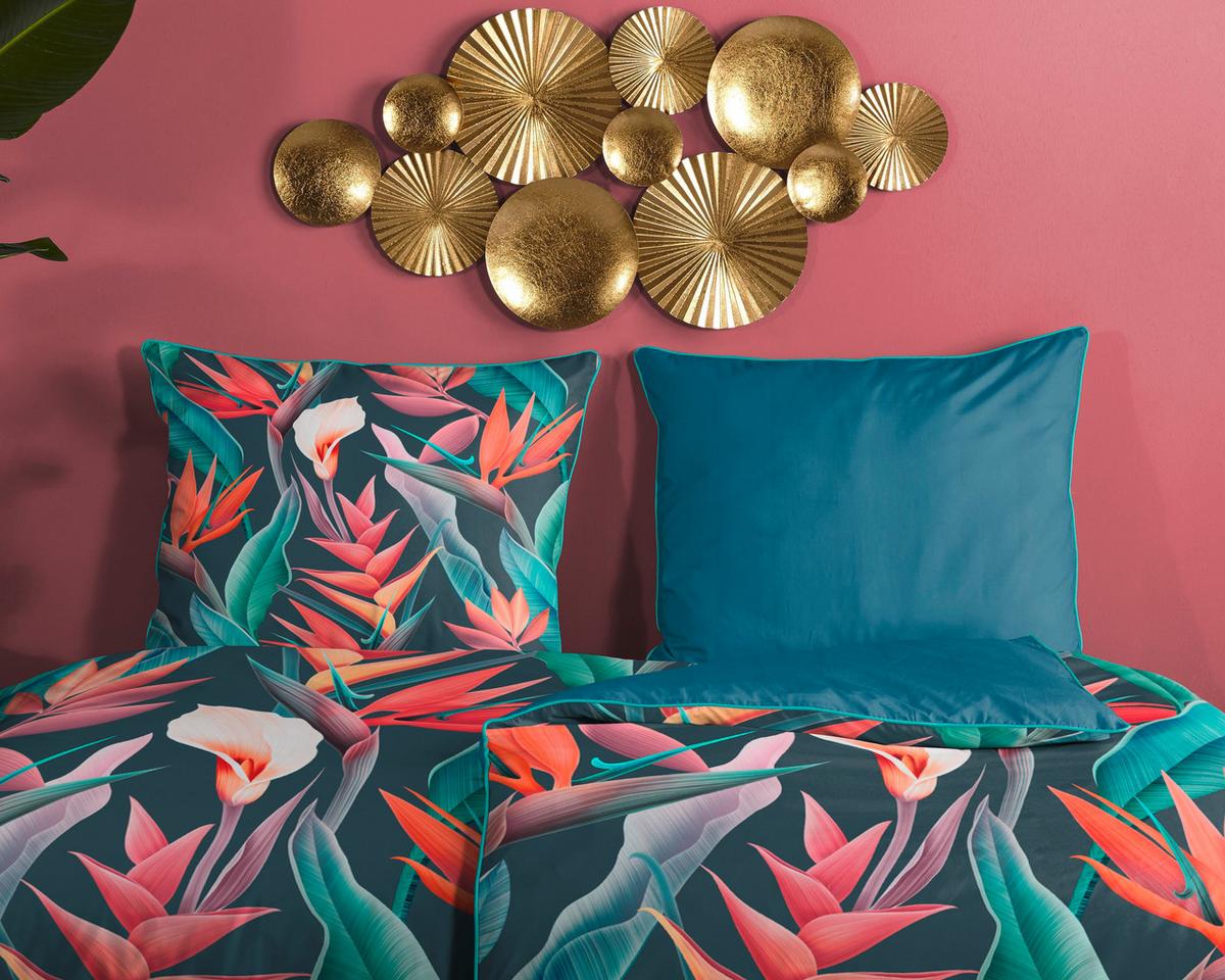 Wendebettwäsche Chloe Multicolor 135x200 cm - Multicolor, Design, Textil (135/200cm)