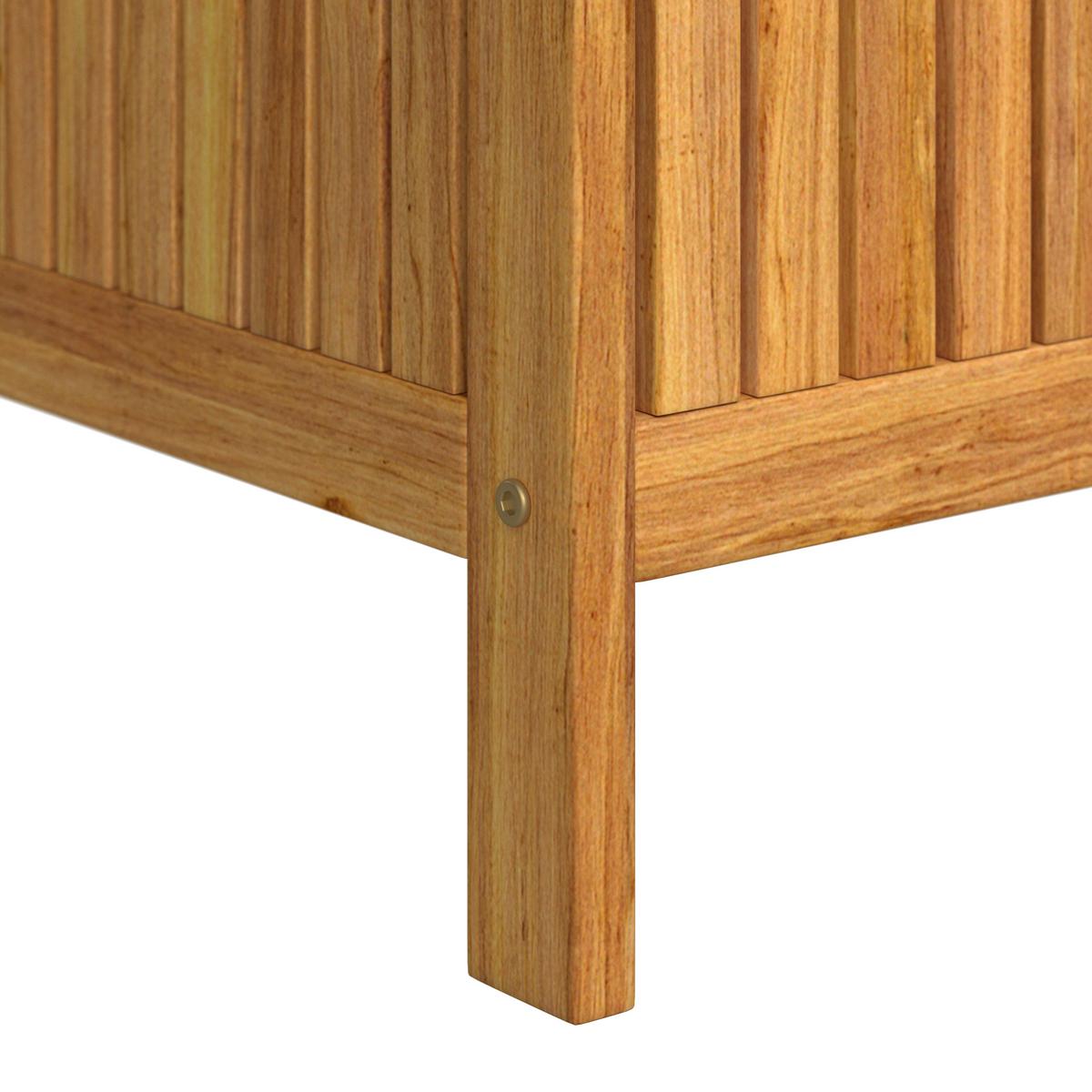 BEDNA NA POLŠTÁŘE FRANCA - barvy teak, Moderní, dřevo (55/53/60cm) - Bessagi Garden