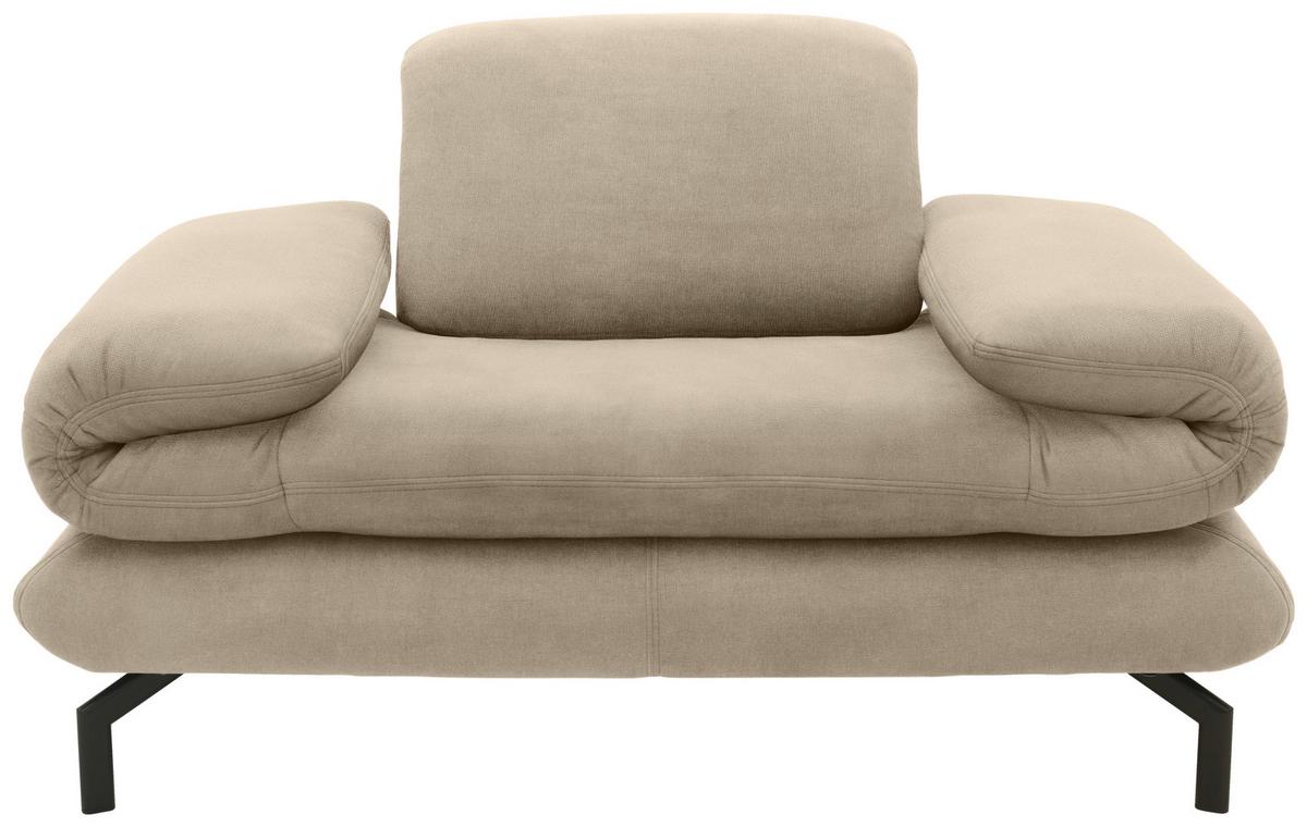 Sessel Looks Xiii - Beige/Schwarz, Design, Textil (139/83/98cm) - LOOKS by W.Joop