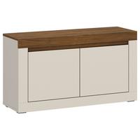 Garderobenbank Salo Kaschmir/Nussbaum B: 94,2cm - Kaschmir/Nussbaumfarben, MODERN, Holzwerkstoff (94,2cm)