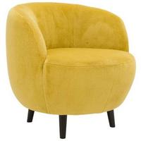 Sessel Looks Xiv - Gelb/Schwarz, Design, Textil (72/72/76cm) - LOOKS by W.Joop