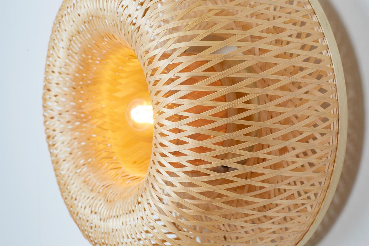 Wandleuchte Barbados - Naturfarben, Basics, Naturmaterialien (35/15cm) - Good & Mojo