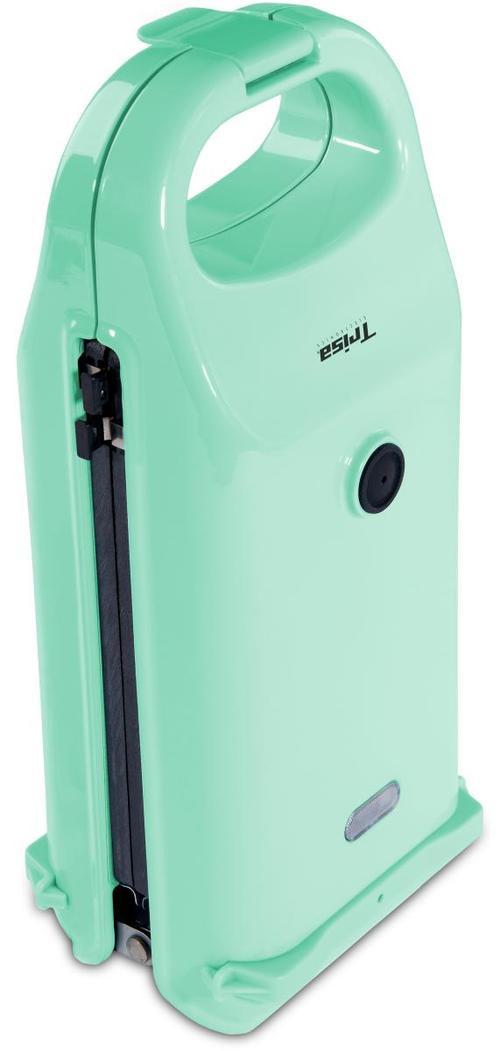 Waffeleisen Snack Maker 700 W Antihaftbeschichtet - Mintgrün, MODERN, Kunststoff (10/14/30cm) - Trisa Electronics