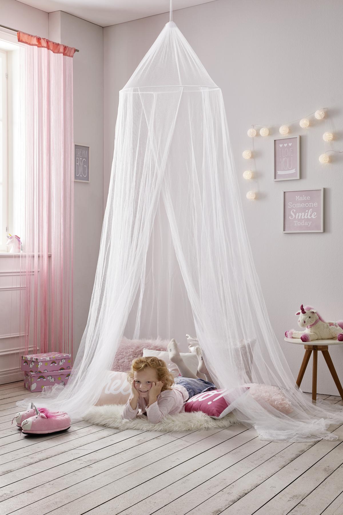 SIŤ NA KOMÁRY MARTA 2 - bílá, textil (60/1250/250cm) - Modern Living