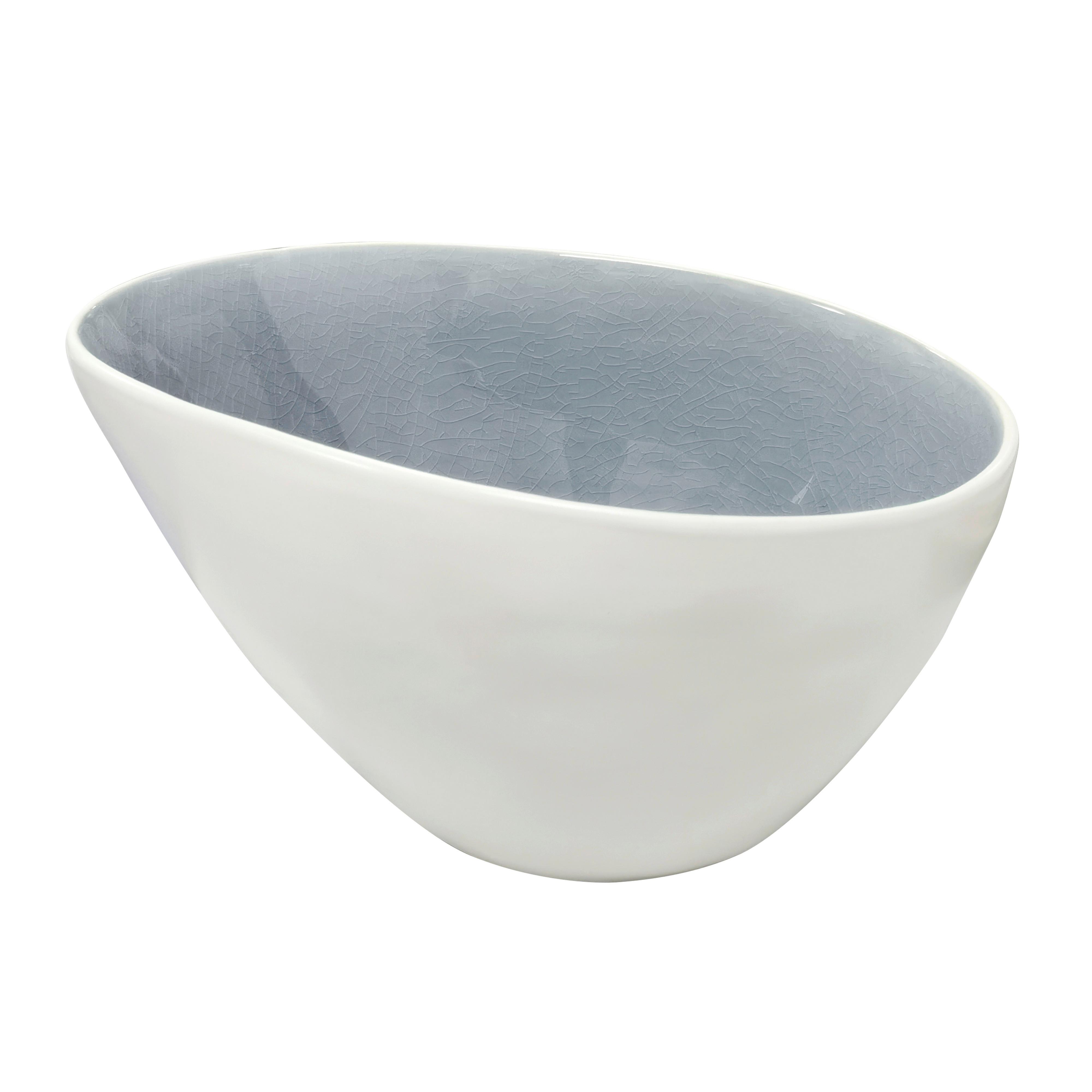 Müzlis Tál Eugenia - fehér/szürke, Konventionell, kerámia (15,5/9cm) - James Wood