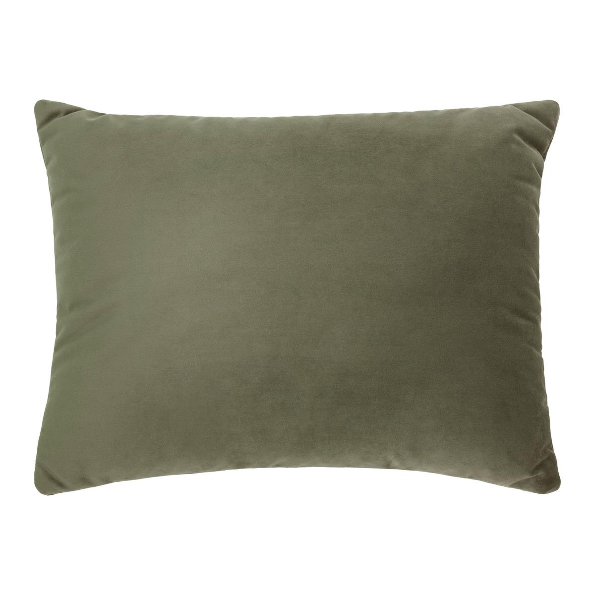 Polštář na sedačku TRENDY, olivově zelená, cca.55x40 cm - olivově zelená, Moderní, textil (55/40cm) - Premium Living