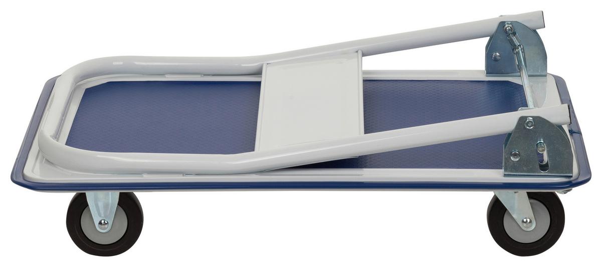 Transportwagen Carry - Blau/Weiß, Basics, Metall (48/82,5/73cm) - MID.YOU