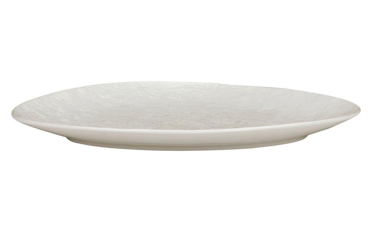 DEZERTNÍ TALÍŘEK HARUKI - bílá, Moderní, keramika (22,8/20,1/2,2cm) - Mömax