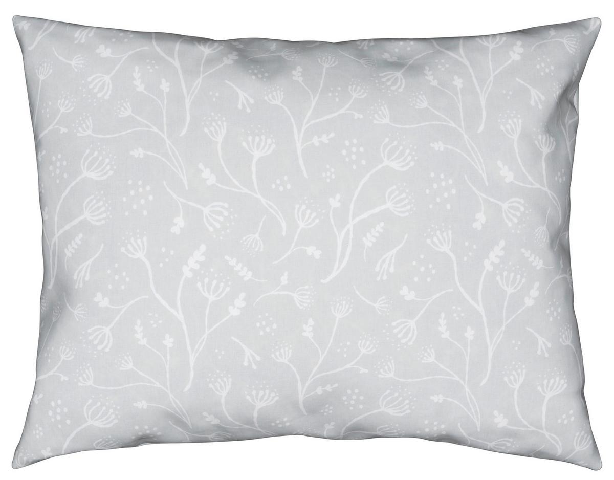 Posteľná bielizeň Frida, 70/90 140/200cm - svetlosivá, Konventionell, textil (140/200cm) - Modern Living
