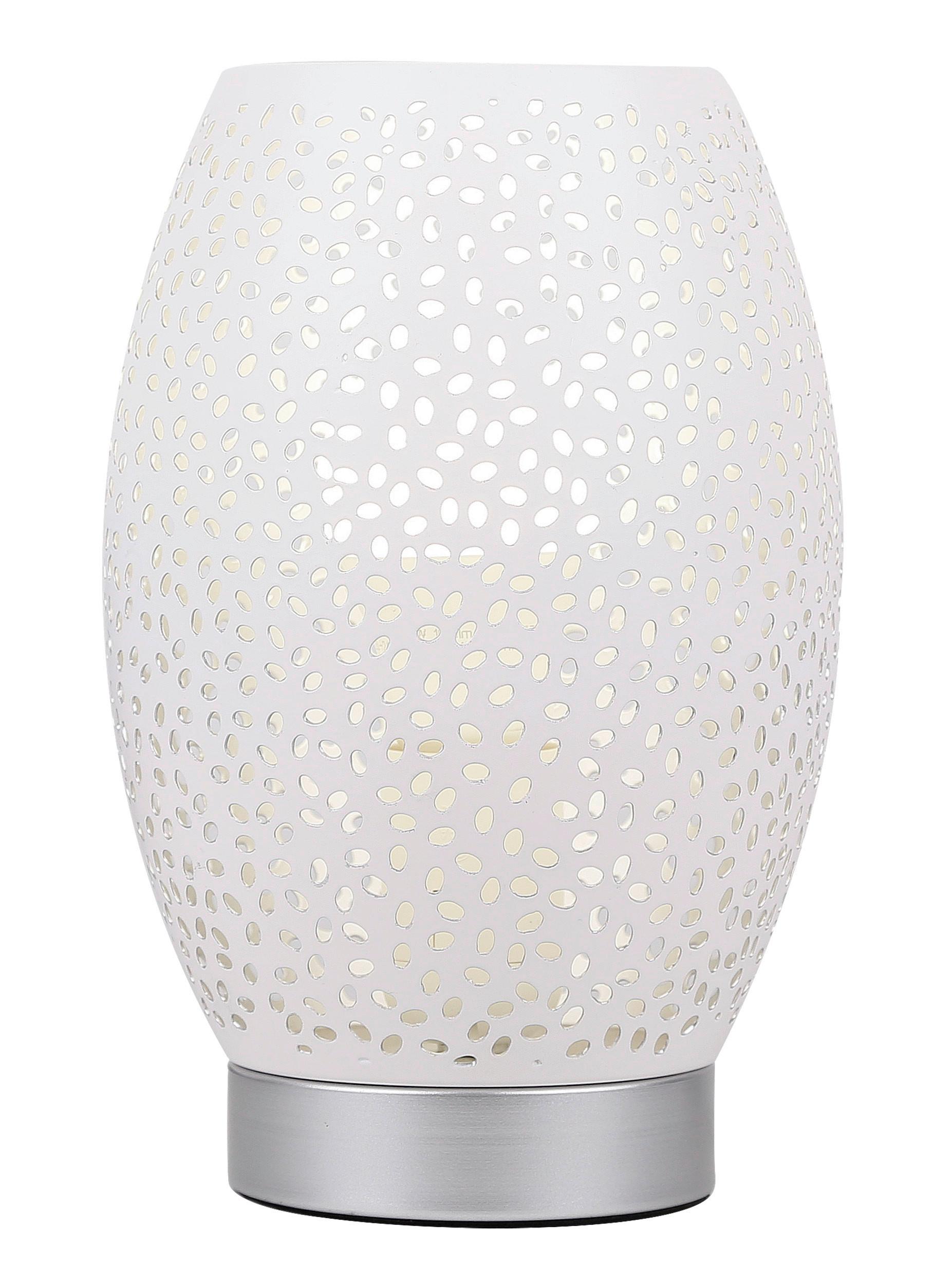 Tischleuchte 41-78322 - Weiß, Basics, Metall (15/15/23cm)