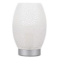 Tischleuchte 41-78322 - Weiß, Basics, Metall (15/15/23cm)