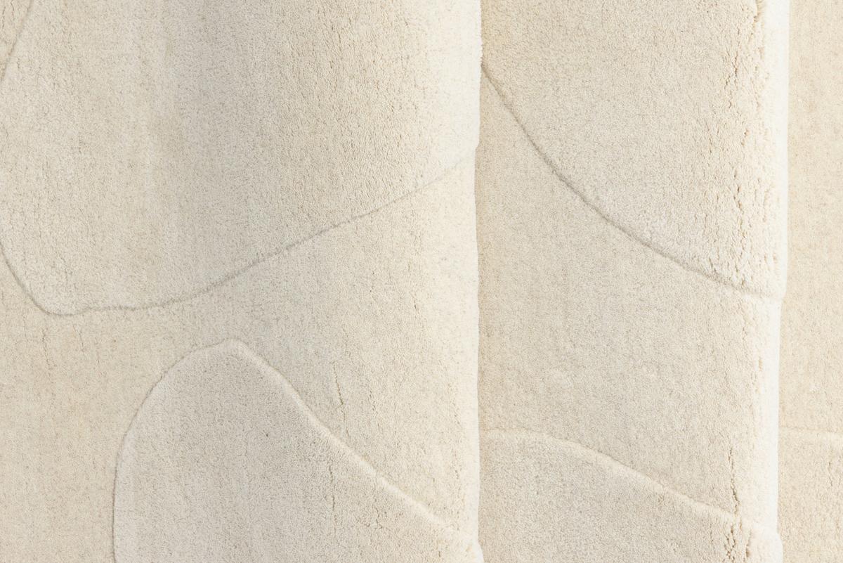 Hochflorteppich Enard - Weiß, LIFESTYLE, Textil (290/175cm) - P & B