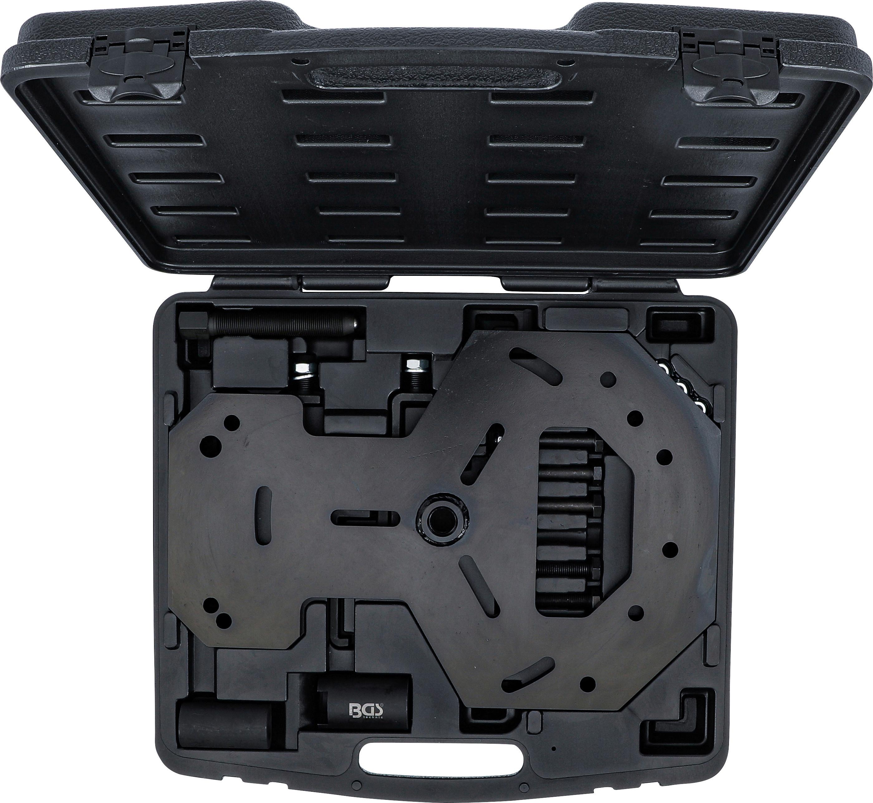 Doppelkupplungs-Werkzeug-Satz 70996 - Schwarz, Basics (43,7/39,9/8,2cm)