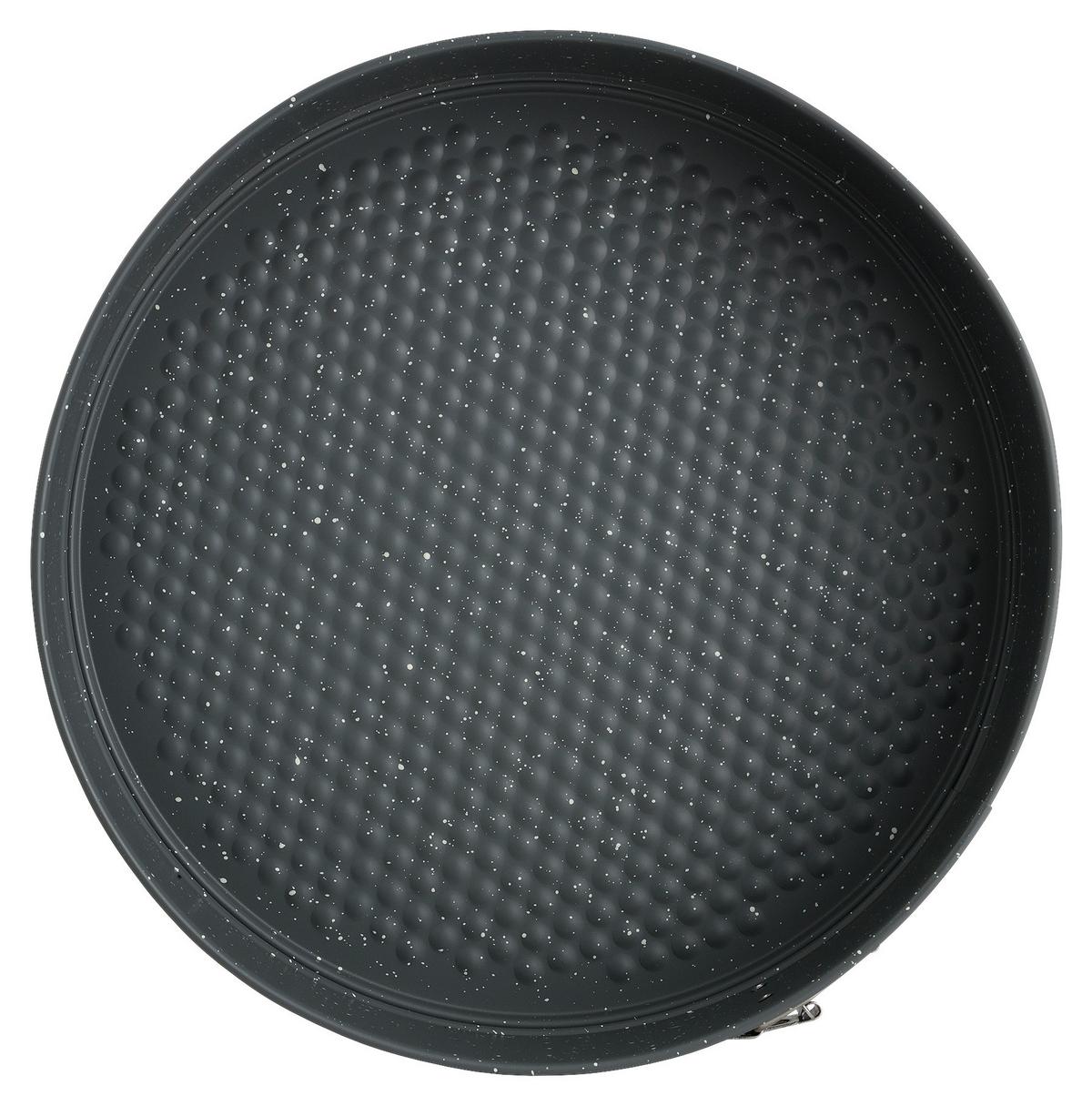 Backform Orion Rund D: ca. 28 cm Antihaftbeschichtet - Grau, Basics, Metall (28cm)