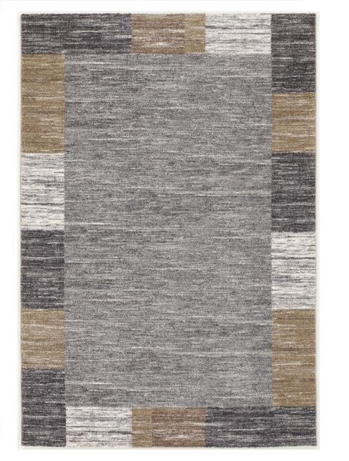 Webteppich Grau Sofi Star 240x340 cm - Grau, Basics, Textil (240/340cm) - Novel