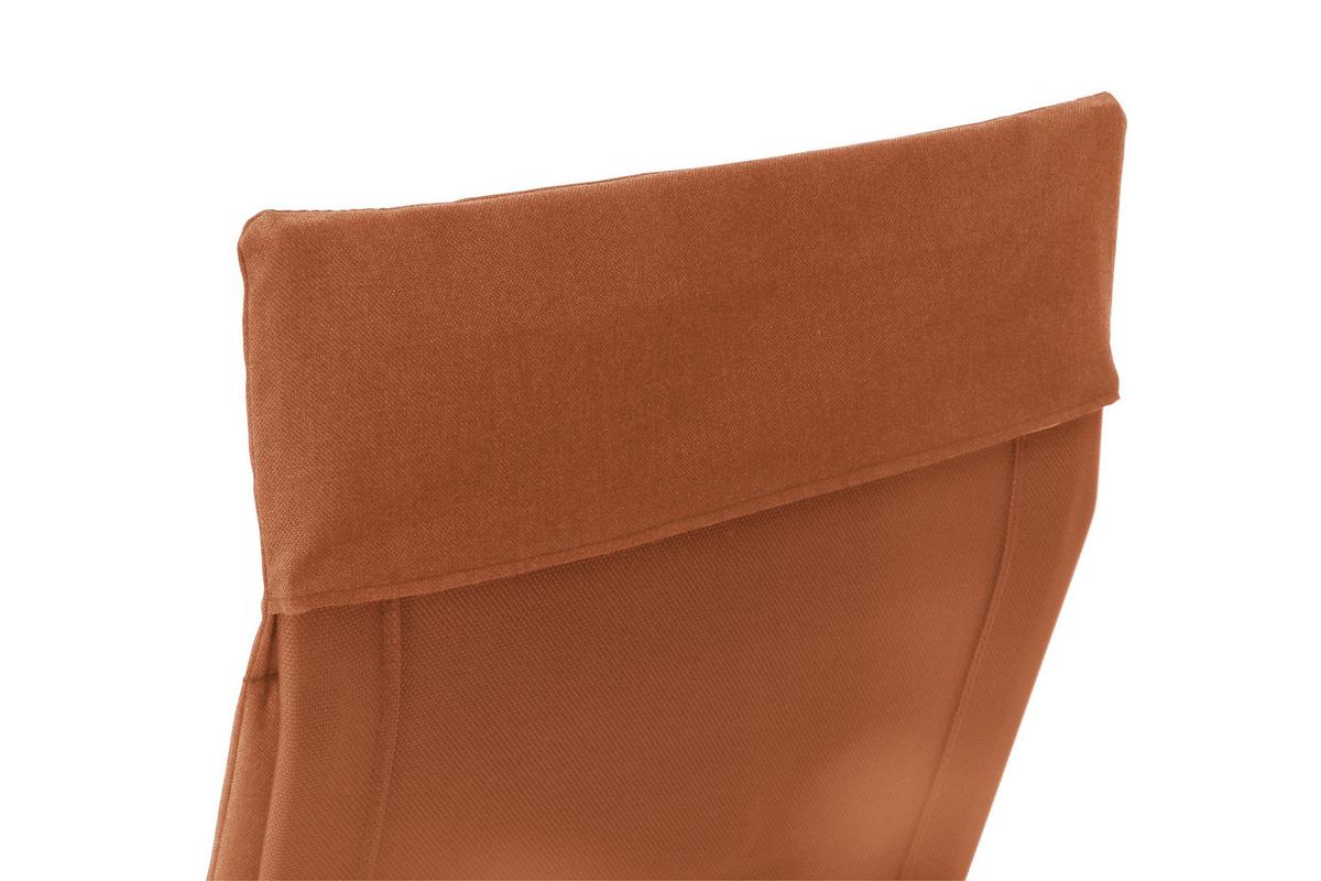 Garten-Relaxliege P02079 - Orange, KONVENTIONELL, Textil/Metall (57/81/143cm) - Siena Garden