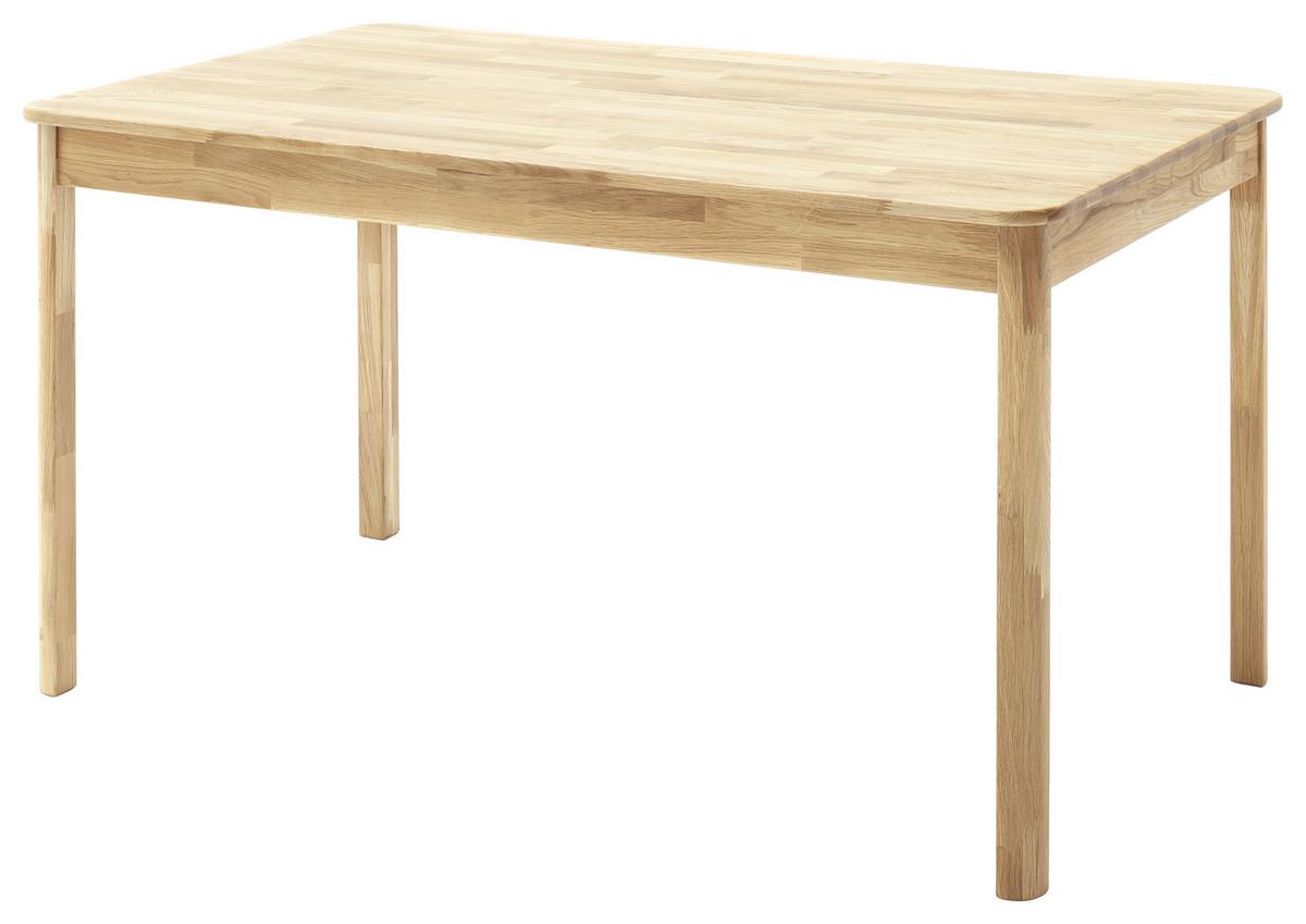Esstisch Oskar - Wildeiche, KONVENTIONELL, Holz (120/80/76cm) - MID.YOU