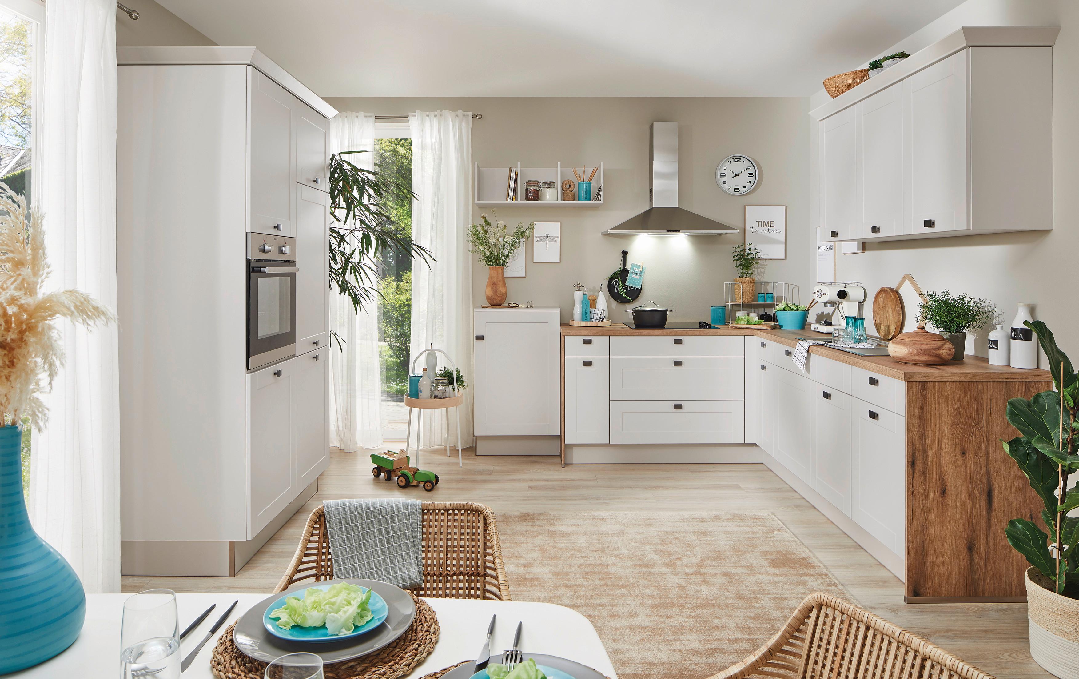 Einbauküche Pn 435 Frei Planbar Landhausstil - Holzwerkstoff - Pino