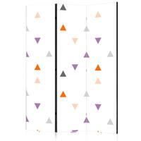 Paravent Multicolor B: 135 Cm - Multicolor, Basics, Holz/Textil (135/172/3cm) - artgeist