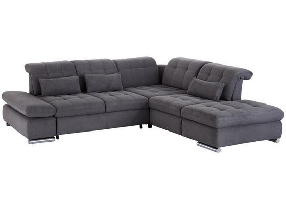 Wohnlandschaft Donald L-Form 293x250 cm - Chromfarben/Grau, MODERN, Holzwerkstoff/Textil (293/250cm) - Ombra Wohnlandschaft Donald L-Form 293x250 cm - Chromfarben/Grau, MODERN, Holzwerkstoff/Textil (293/250cm) - Ombra