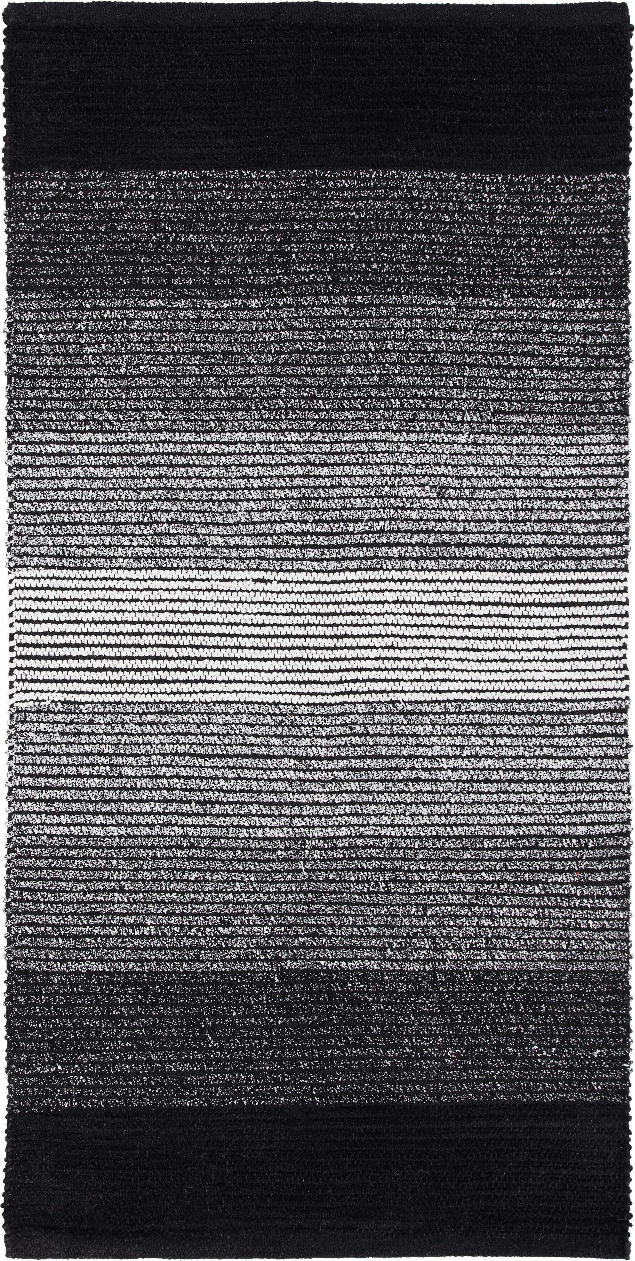 Hadrový Koberec Malto - černá, Moderní, textil (70/140cm) - Modern Living