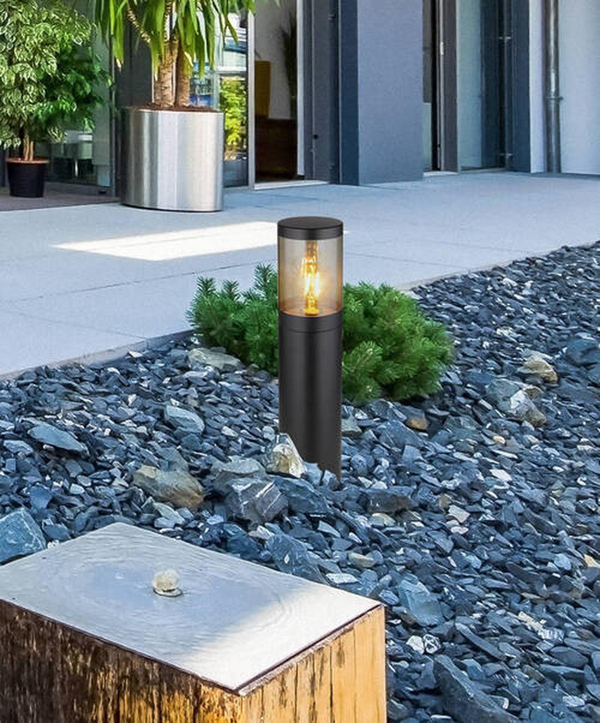 Außenleuchte 32015bs - Schwarz, Basics, Kunststoff/Metall (14/50cm) - Globo