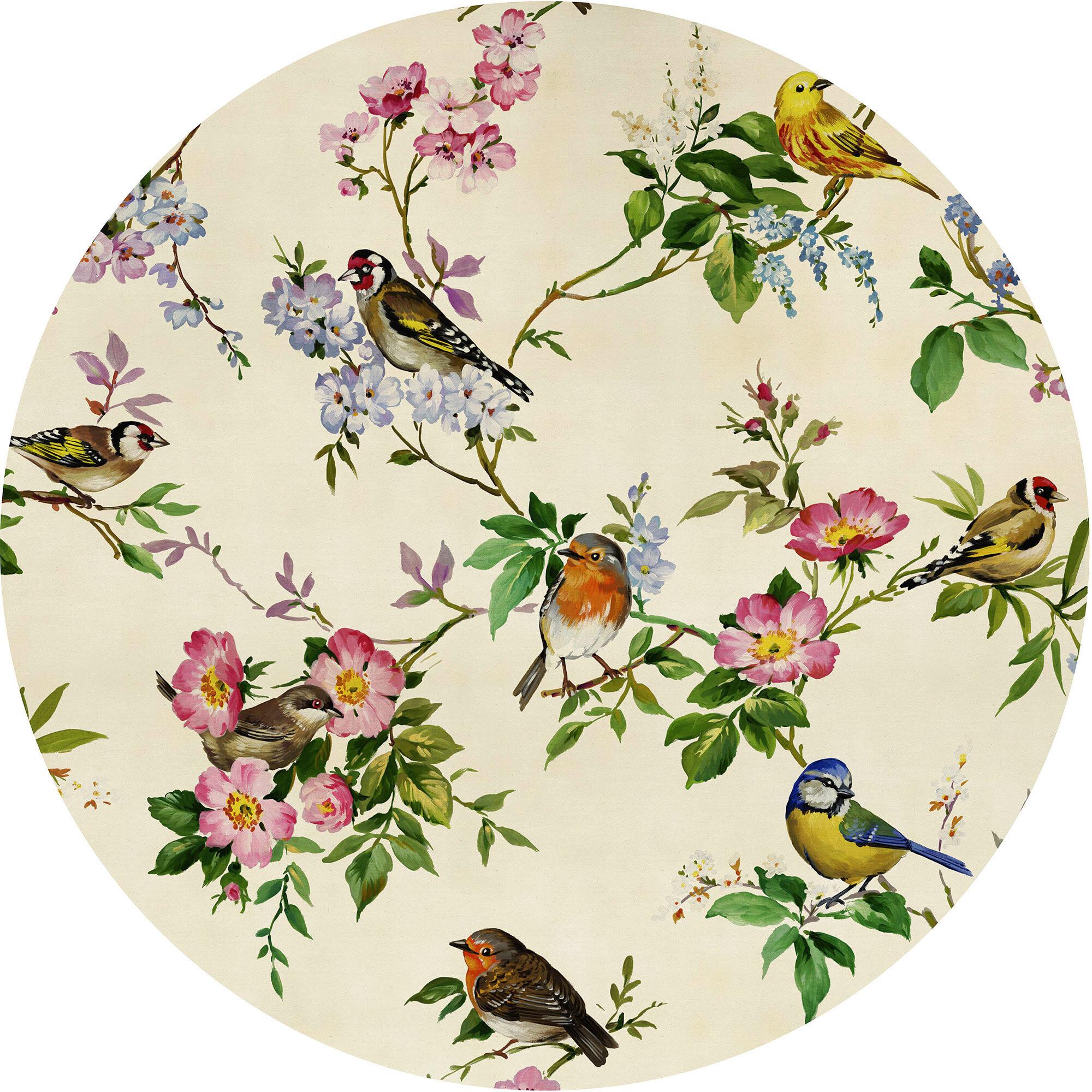 Fototapete Bird Party - Multicolor, Trend (125cm)