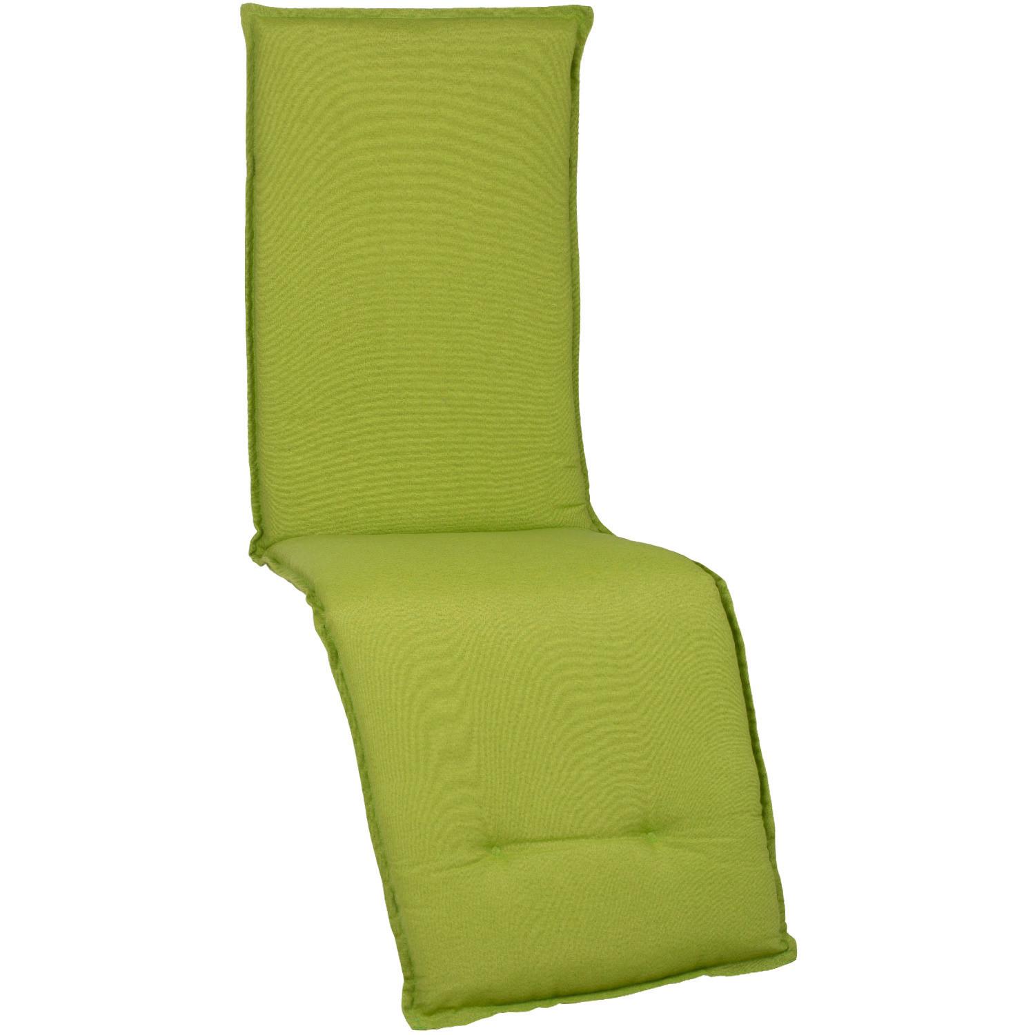 Auflage Für Relaxsessel Toledo 170x46x8 Cm Hellgrün - Hellgrün, Basics, Textil (170/46/8cm) - Gardenson