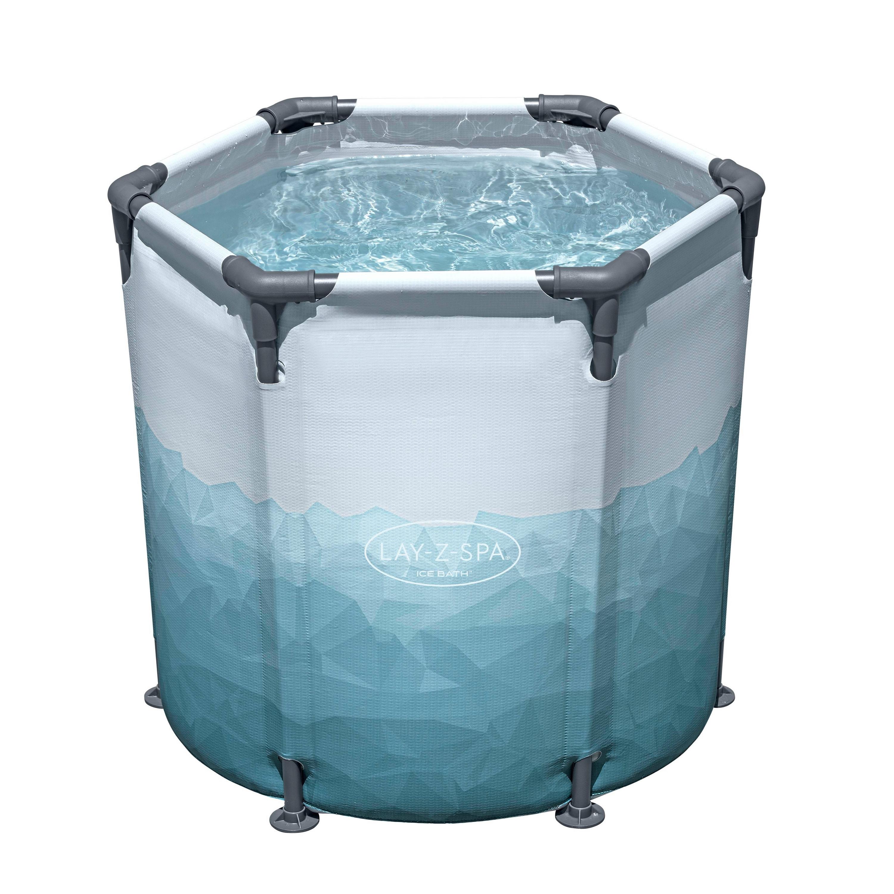 Eisbad Lennard - Blau/Grau, KONVENTIONELL, Kunststoff/Metall (90/80cm) - Bestway