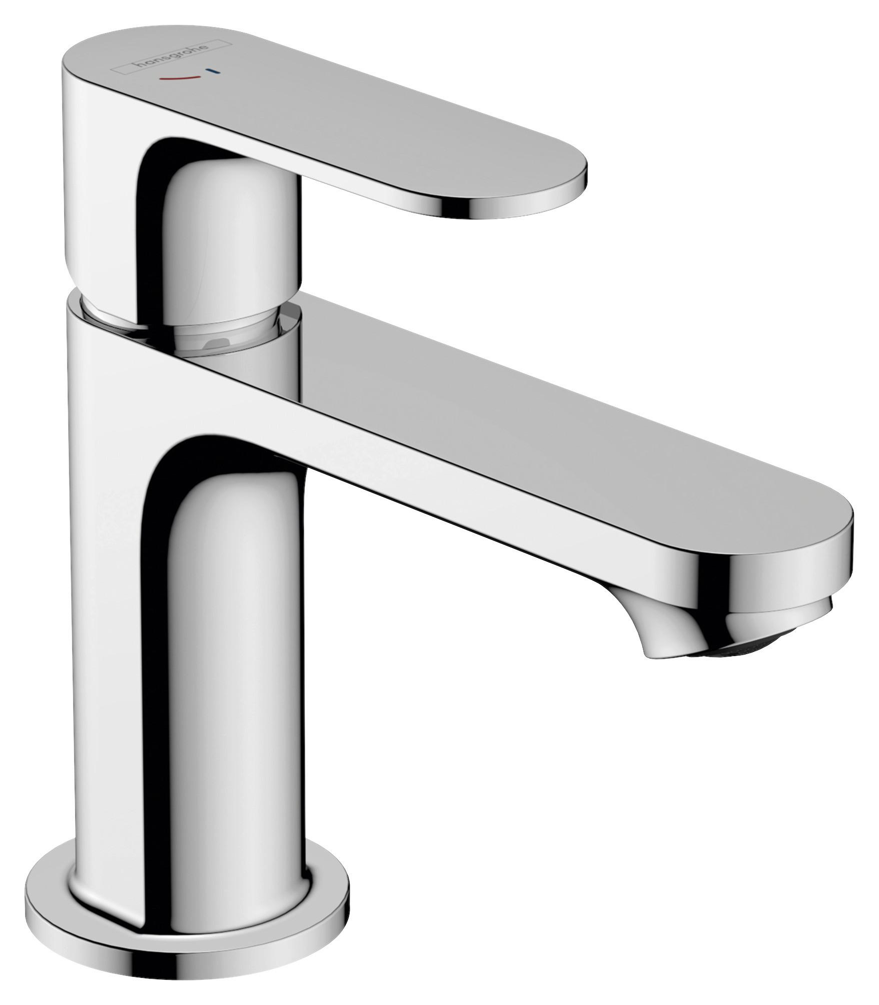 Waschtischarmatur Hg Rebris S Wtm Chrom H: 14,3 cm Flexibel