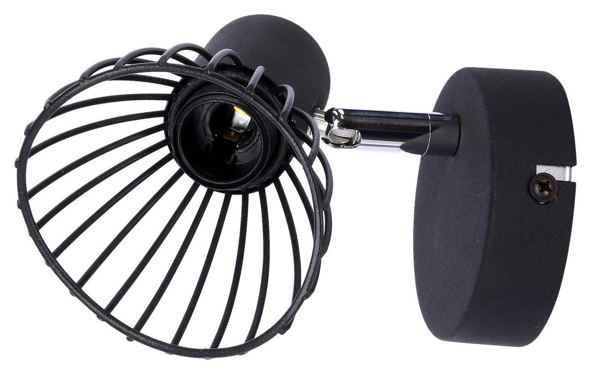 Wandstrahler 91-61881 - Schwarz, Basics, Metall (8/12/12cm)