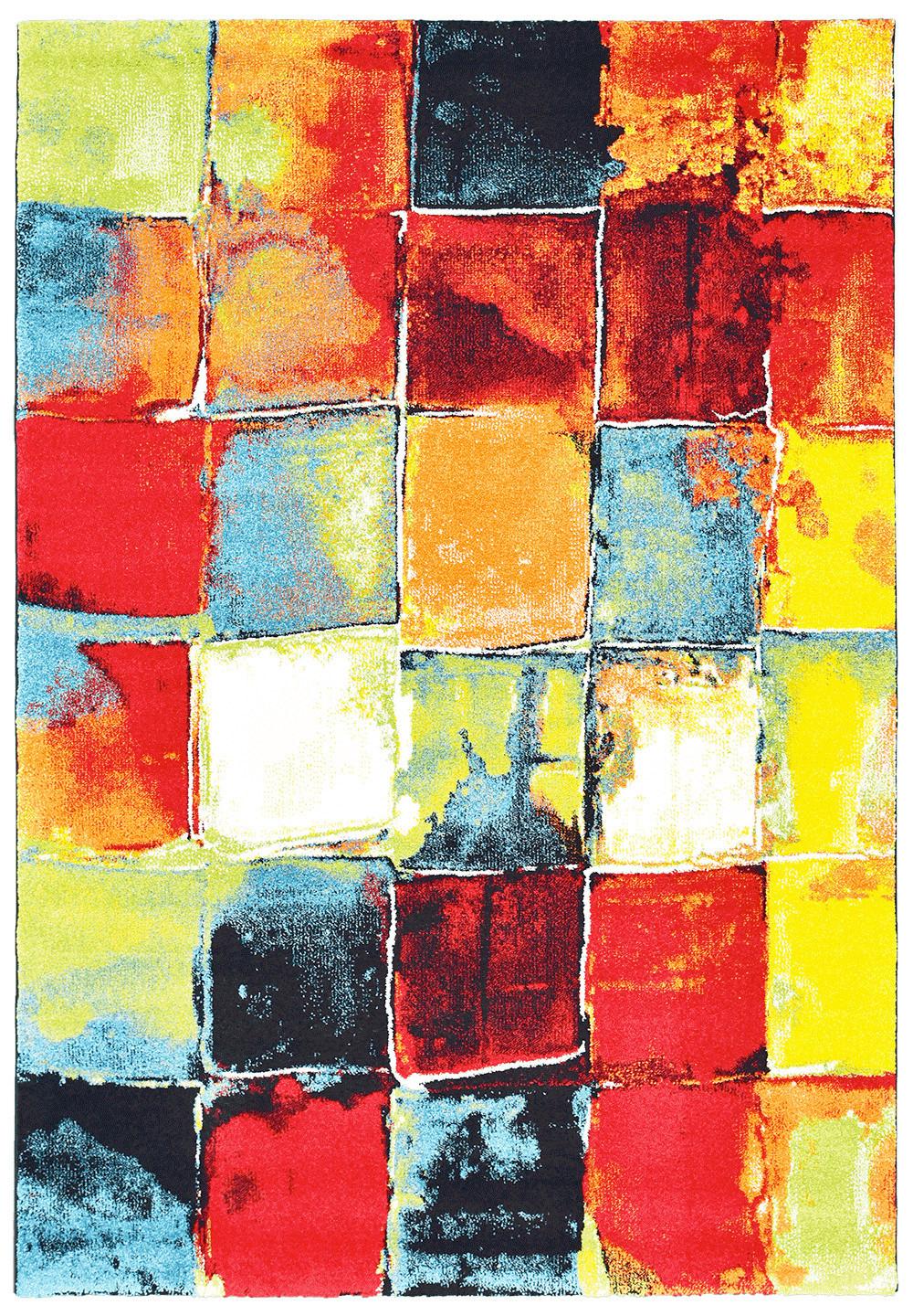 Webteppich Belis 20739 - Multicolor, KONVENTIONELL, Textil (120/170cm)