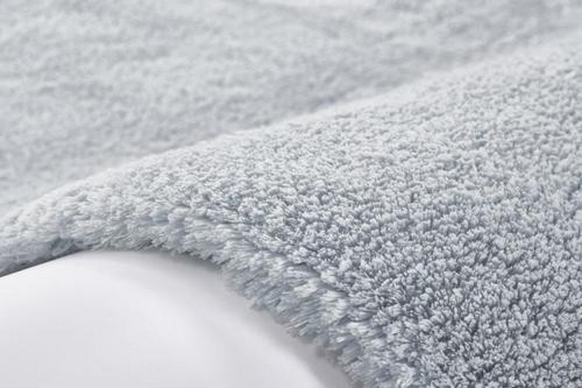 Hochflor Teppich Pastellblau Bali 160x230 cm - Pastellblau, Design, Textil (160/230cm) - Kayoom