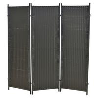 Paravent Paravent - Grau, MODERN, Kunststoff/Metall (183/183cm) - Ambia Garden