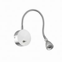 Led-wandleuchte 4826/ap - Silberfarben, Basics, Metall (7/7/40cm)