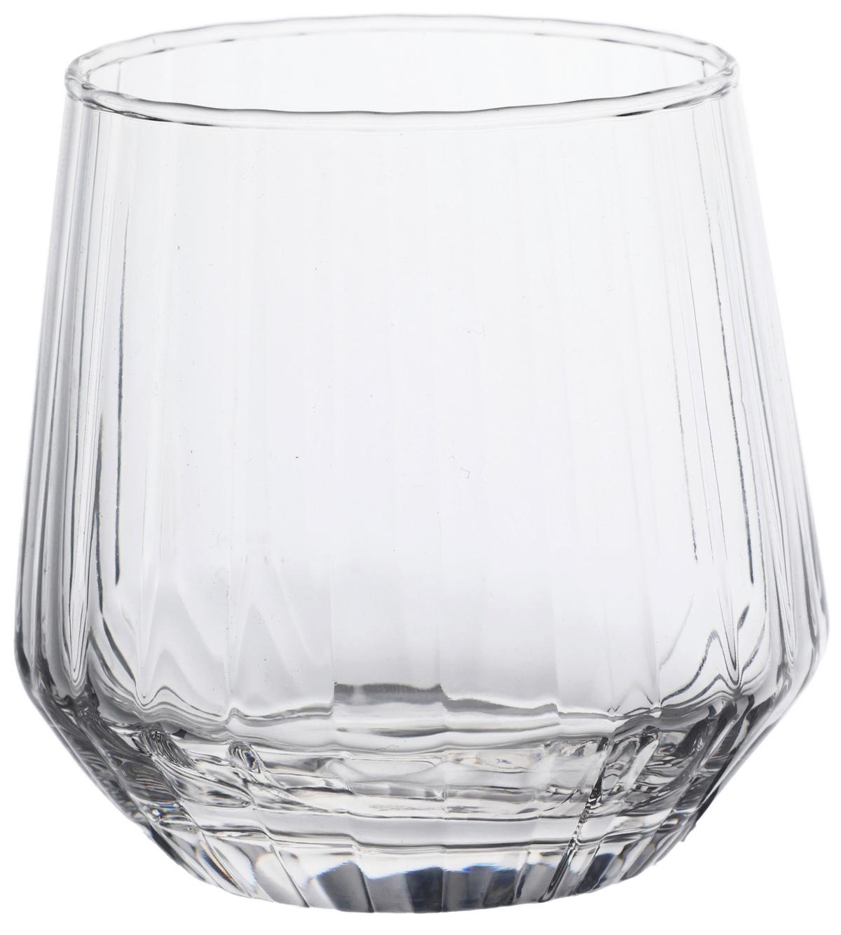 Trinkglas Polli - Transparent, Basics, Glas (7/9cm) - Luca Bessoni