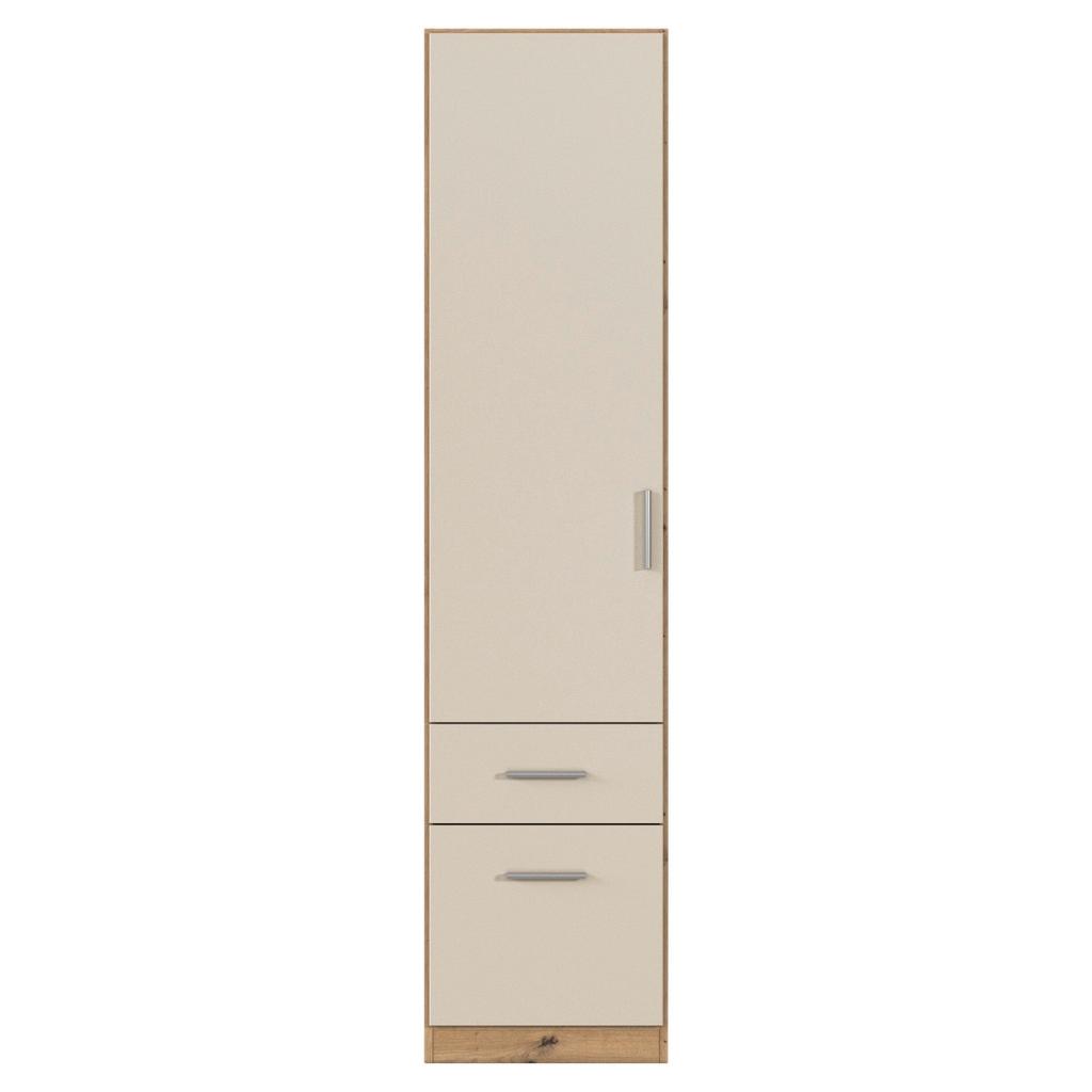 Kleiderschrank Celle Matt Champagner B: 47 cm