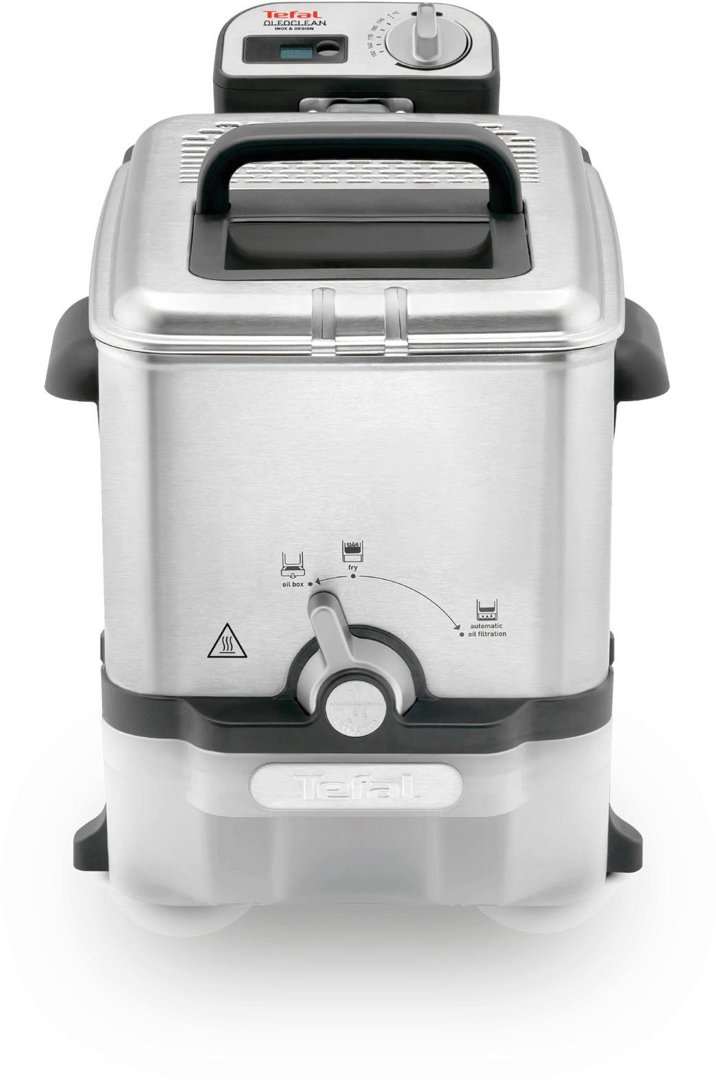 FRITTEUSE 3,5 Liter - Edelstahlfarben, Basics, Kunststoff/Metall (42.1/29.4/34.5cm) - Tefal