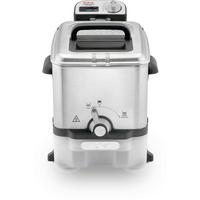 FRITTEUSE 3,5 Liter - Edelstahlfarben, Basics, Kunststoff/Metall (42.1/29.4/34.5cm) - Tefal