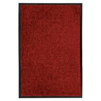 Fußmatte Rot, Bxl: Ca. 80x120 Cm - Rot, Basics, Textil (80/120cm) - Kayoom