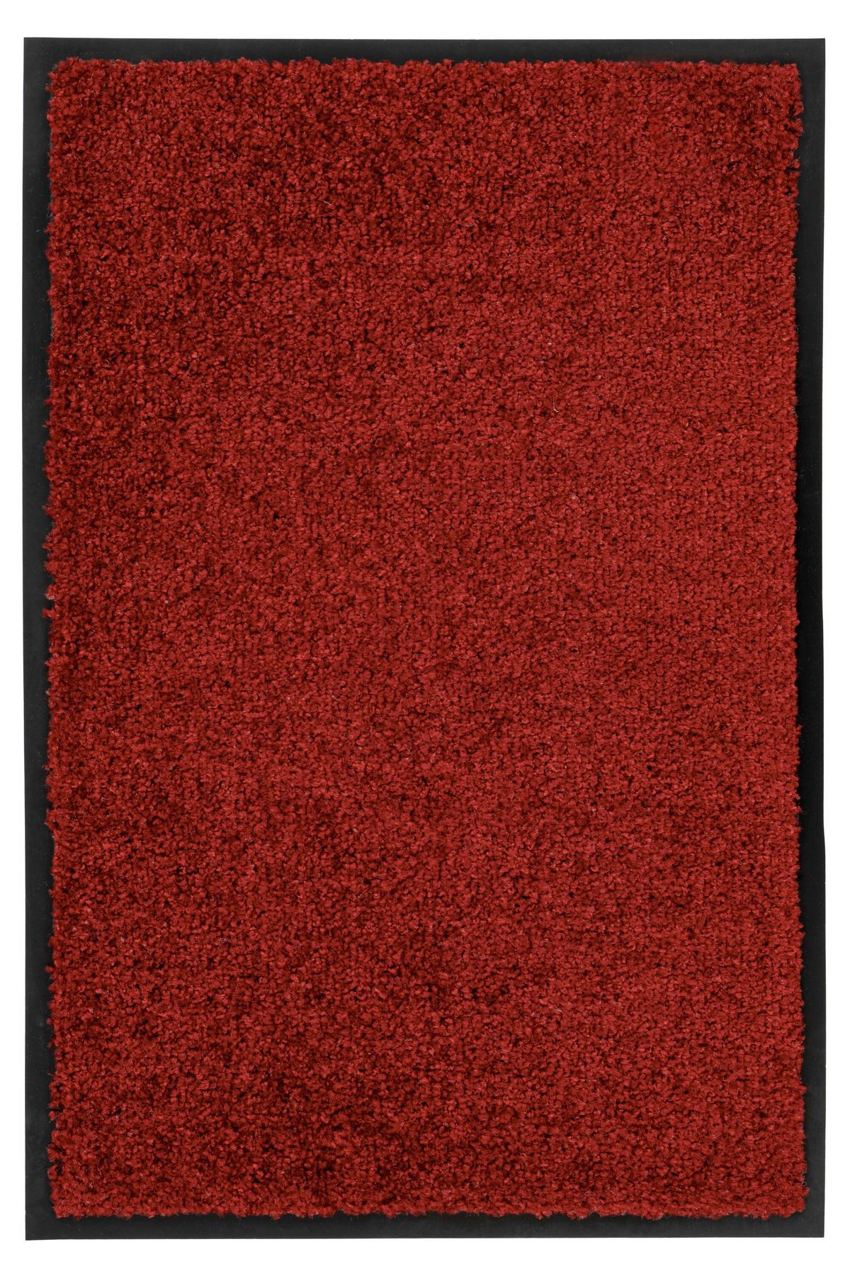 Fußmatte Rot, Bxl: Ca. 80x120 Cm - Rot, Basics, Textil (80/120cm) - Kayoom