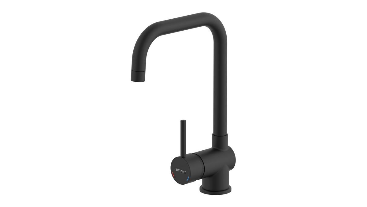 KÜCHENARMATUR SISTANT STOCKHOLM - Schwarz, Basics, Metall (5,7/33/23,1cm) - Sistant