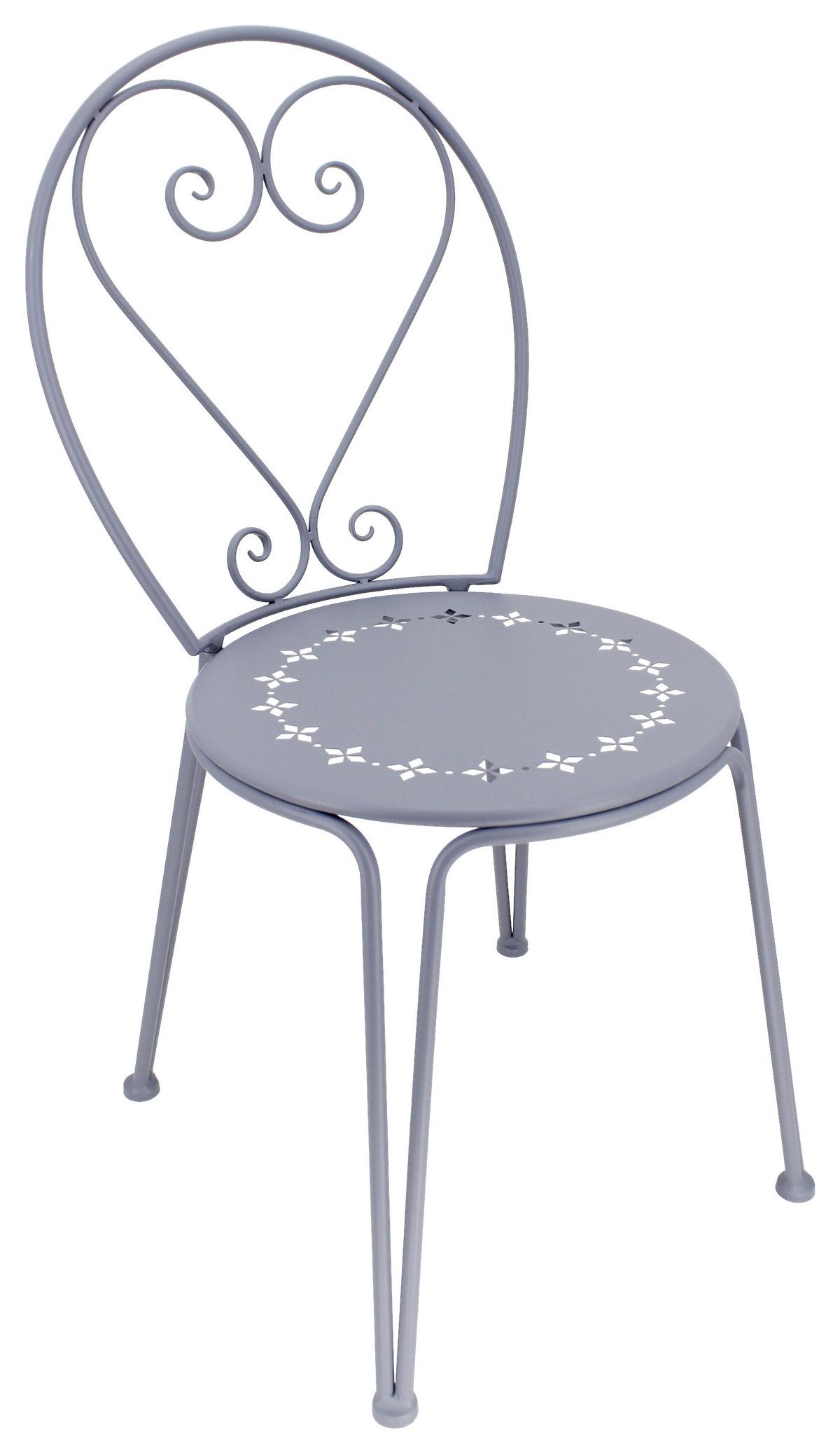 Gartensessel Metall Stuhl Klassisch Mf071 - Design (44,2/49,2/90,5cm)