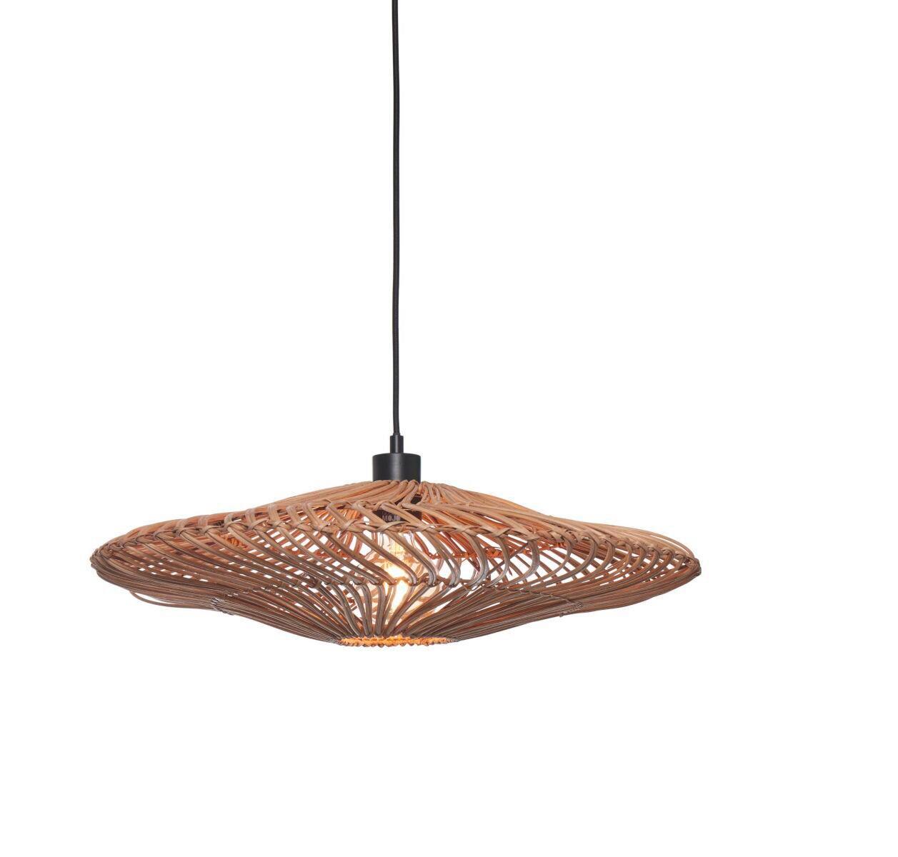 Hängeleuchte Zanzibar/H/5514/N - Naturfarben, Trend, Naturmaterialien (55/14cm) - Good & Mojo